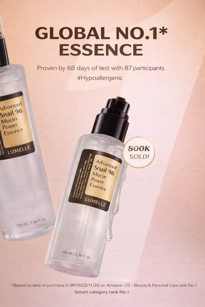 Lumelle™ Snail 96 Snail Mucin