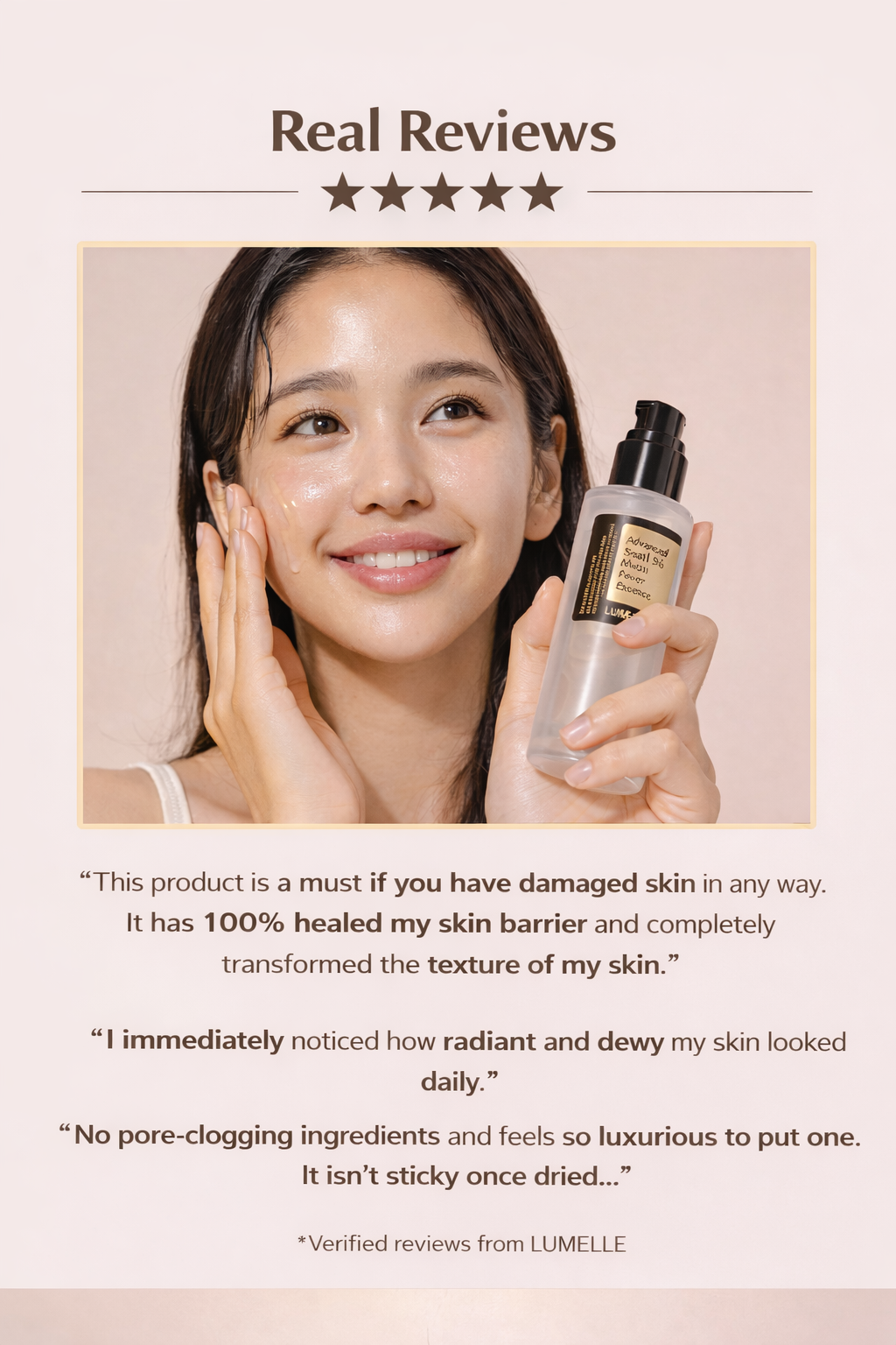 Lumelle™ Snail 96 Snail Mucin