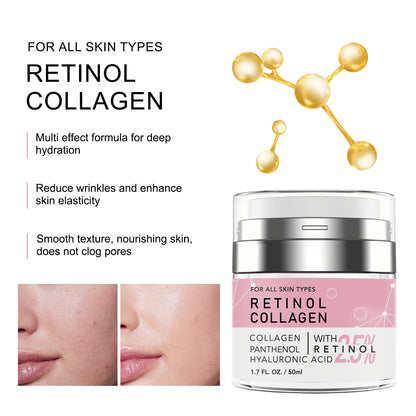 Collagen Face Moisturizing Cream Transparent